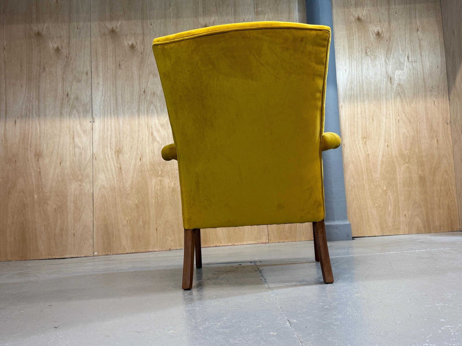 Parker Knoll Beautiful Froxfield Armchair In Mustard Velvet Fabric.. Fully Refurbished & Restored.. photo buy