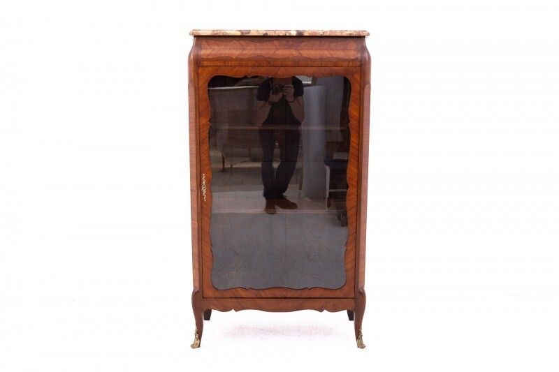 Small Antique French Display Cabinet From Around 1910. After Renovation. photo furniture