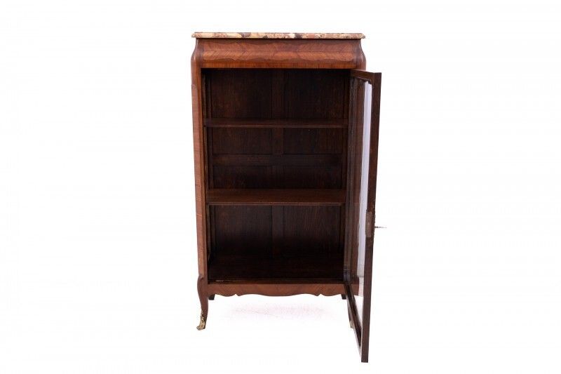 Small Antique French Display Cabinet From Around 1910. After Renovation. photo Furniture
