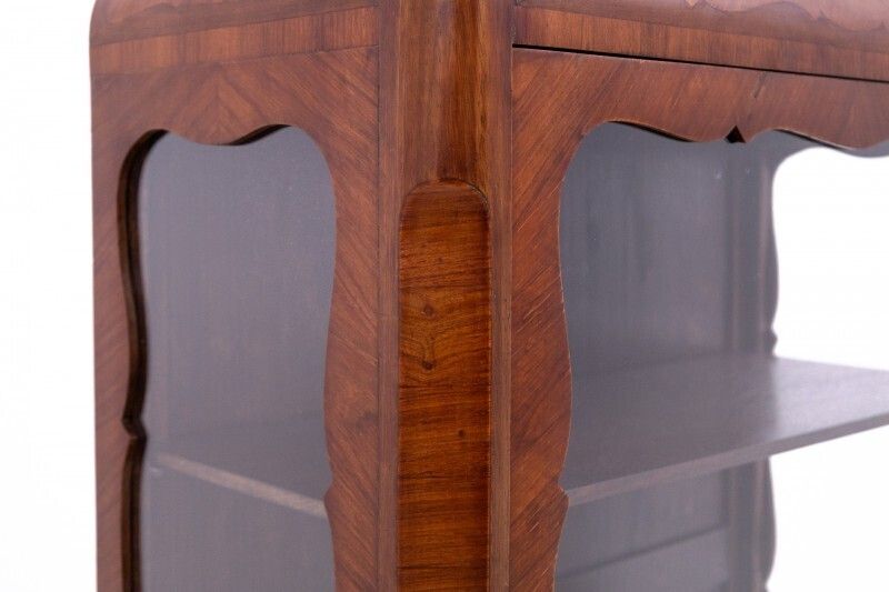 Small Antique French Display Cabinet From Around 1910. After Renovation. photo vintage