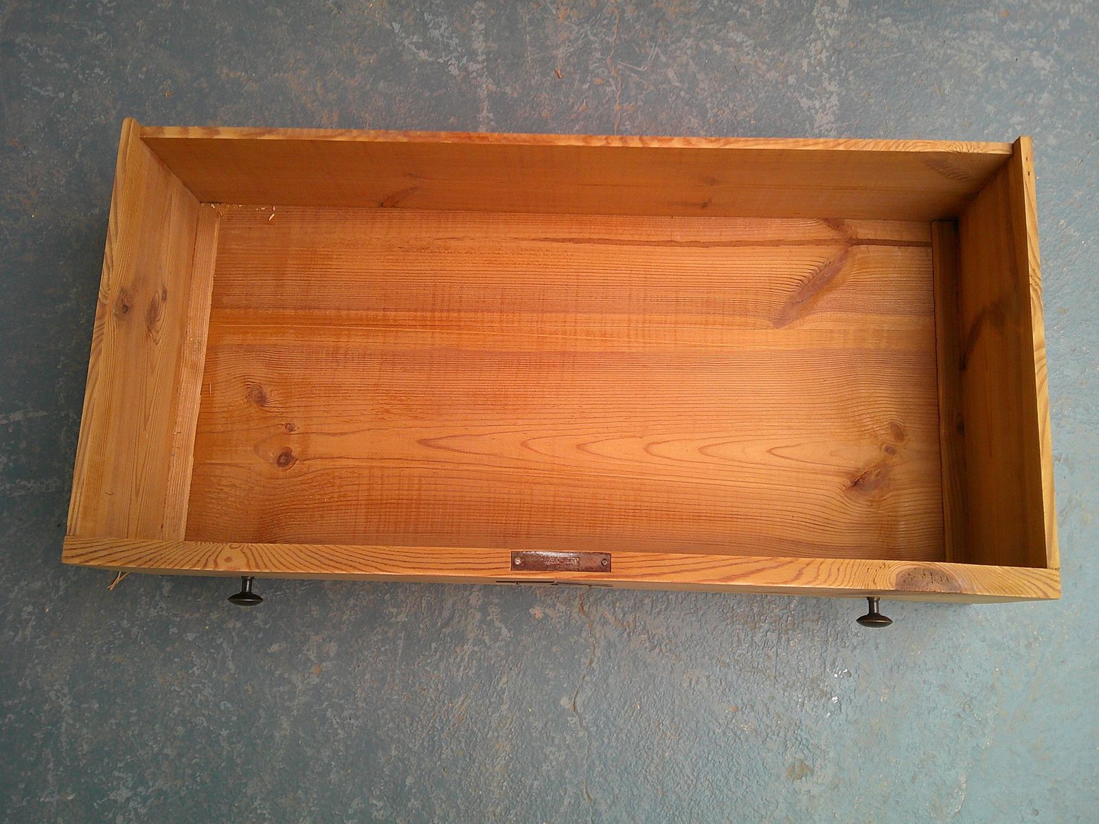 Furniture A Super Victorian Pine Ladies Make Up Chest Of Drawers To Wax / Paint photo