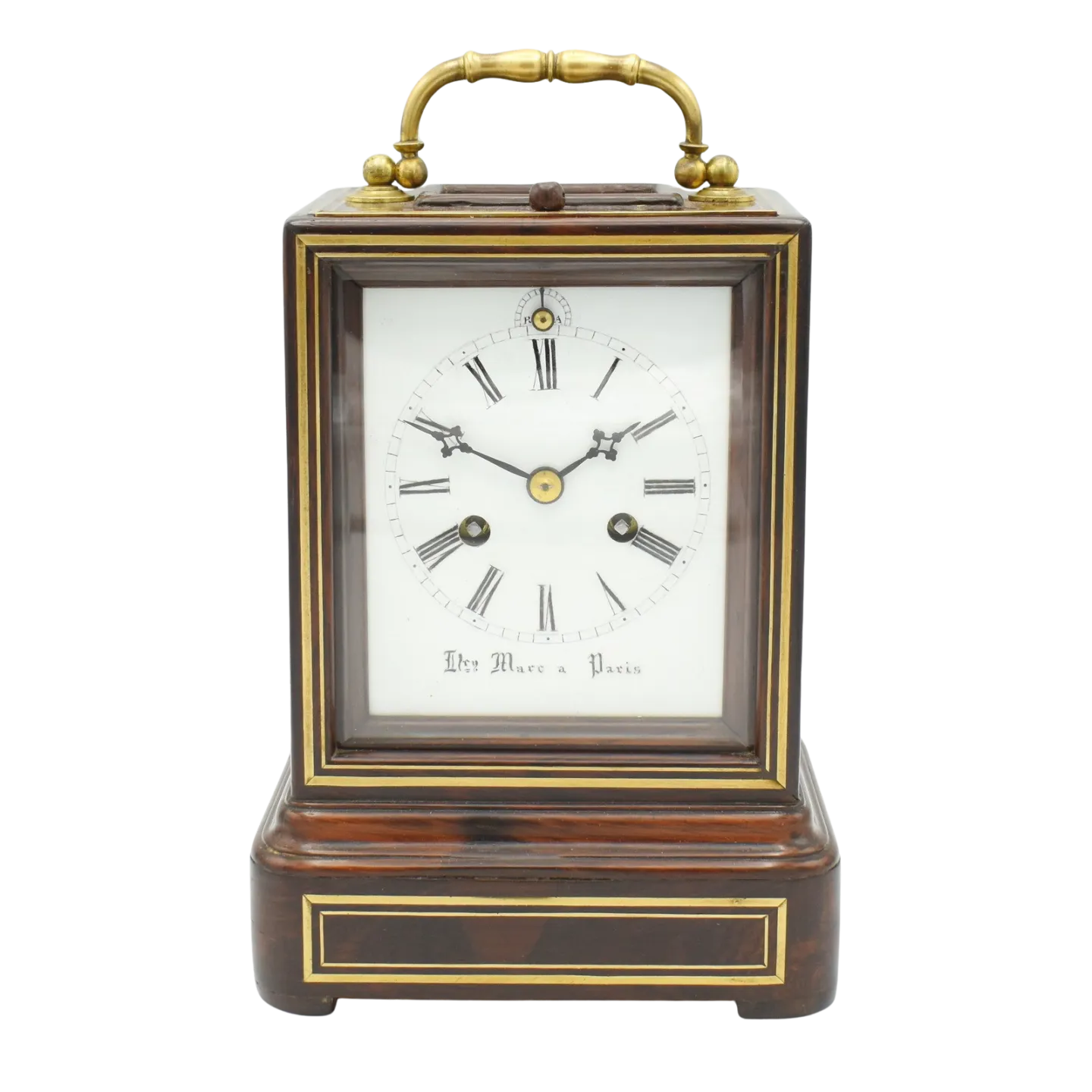 Fine Mantel Clock By Henry Marc, 1850s