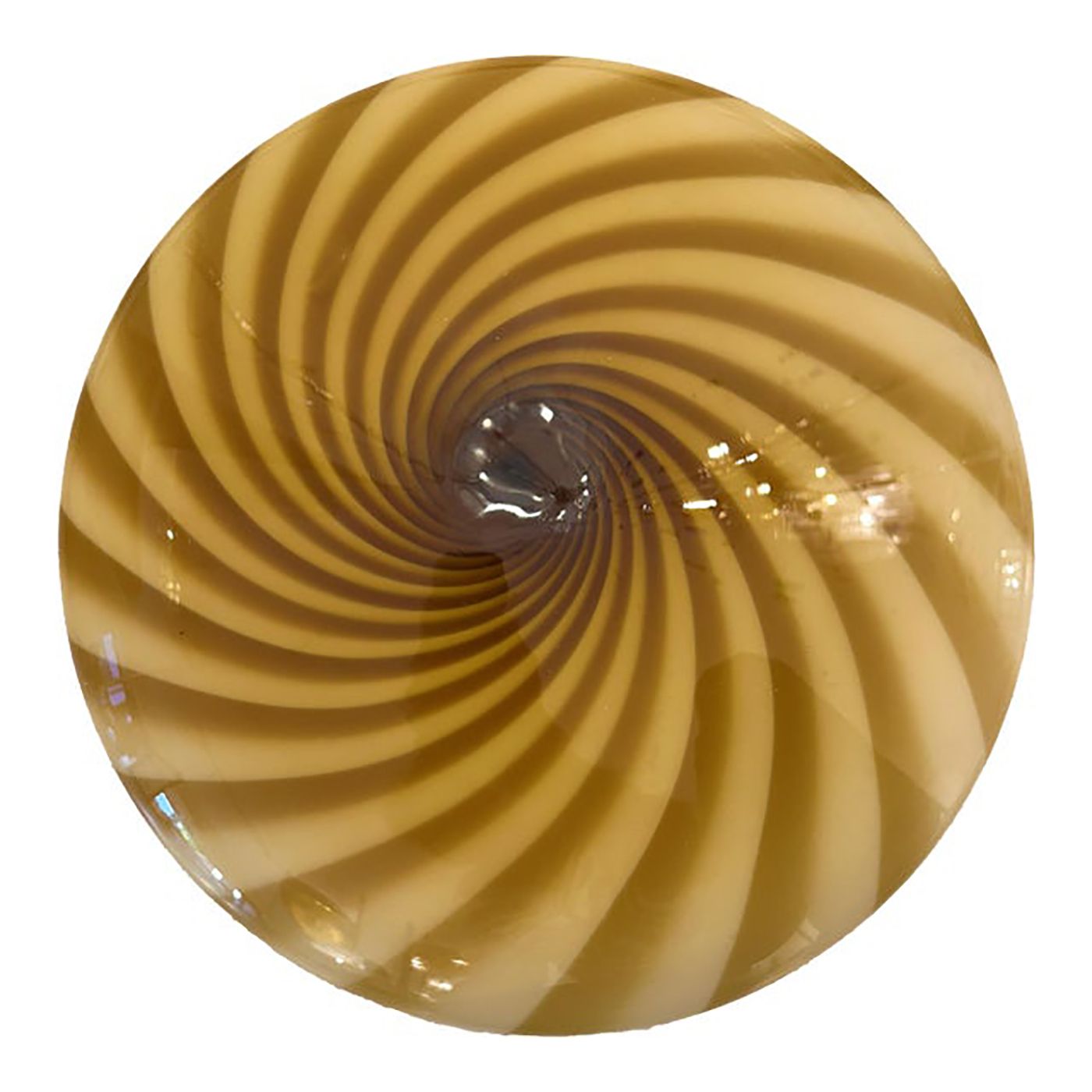 Italian Milky White And Green Swirls Murano Glass Flush Mount Or Wall Sconce