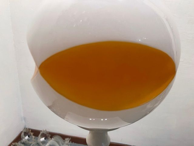 Set Of 3 Space Age Pendant Lights In White Opaline Glass, Italy, 1970s photo 1100.0