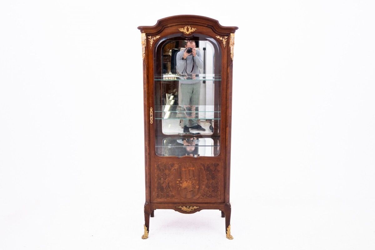 Antique Display Cabinet From The Late 19th Century, France. photo furniture