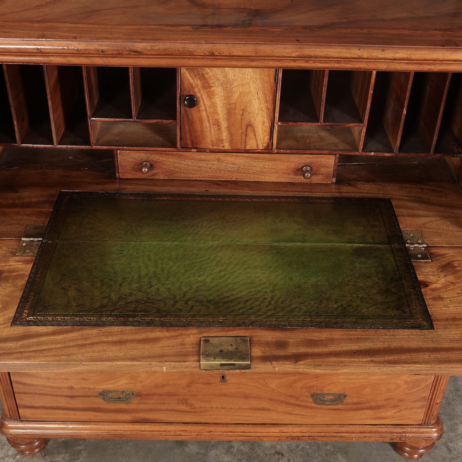 Furniture Camphor Wood Military Campaign Secretaire Chest photo