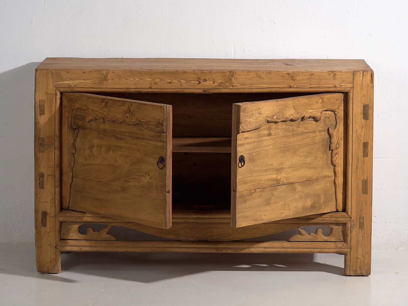 photo furniture Antique Small Sideboard With Two Doors (C.1900) #4