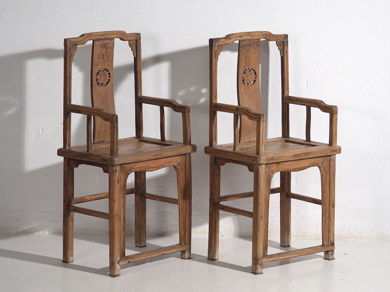 Antique Chinese Qing Style Chairs (C.1900) #69 photo furniture