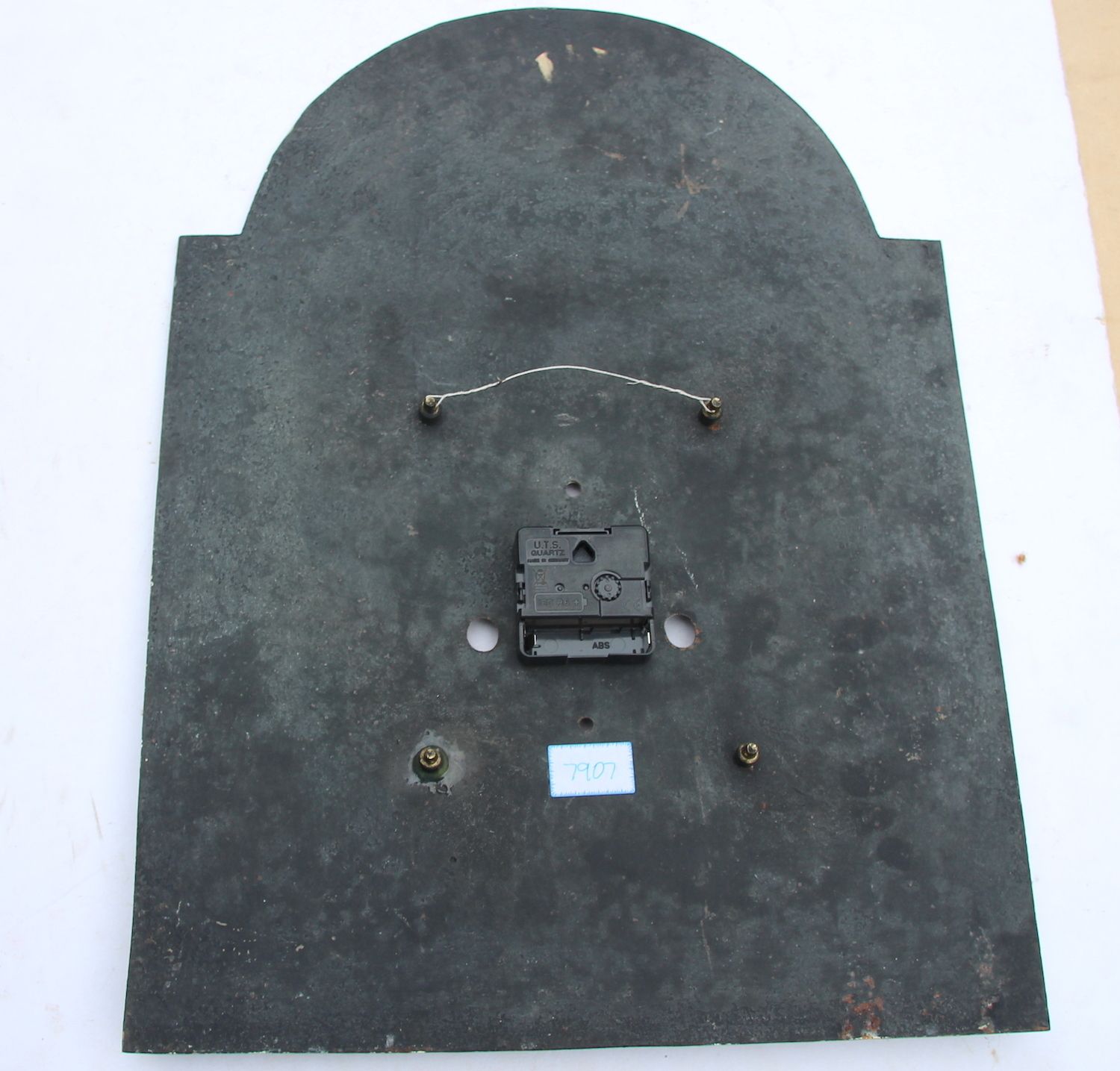 photo vinterior Original 18th Century Original Iron Grandfather/Longcase Clock Dial. Fully Guaranteed.