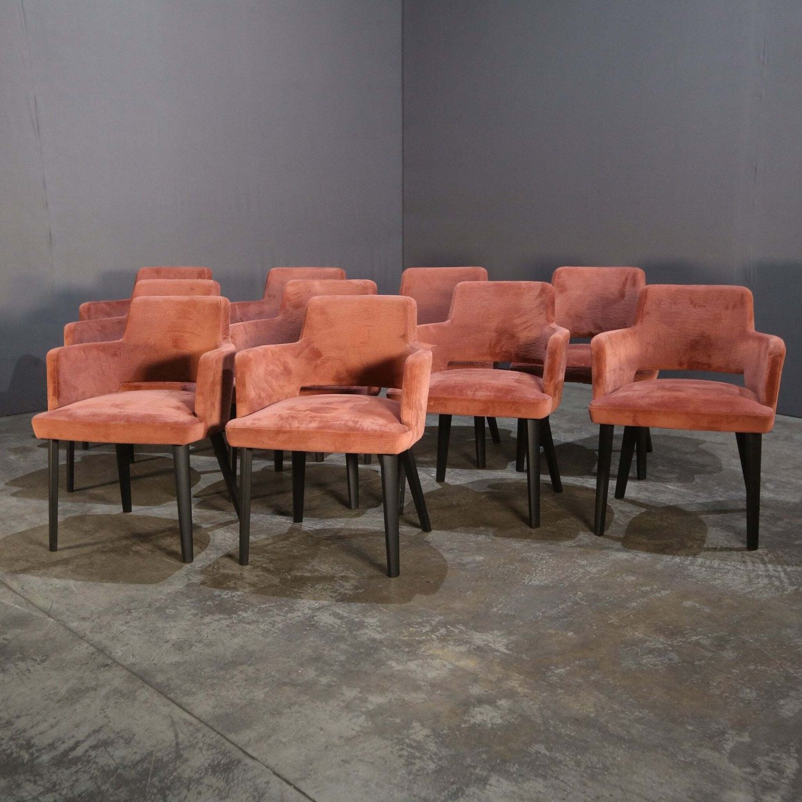 Gallotti & Radice Thea Queen Armchair By Pinuccio Borgonovo, Set Of Six photo buy