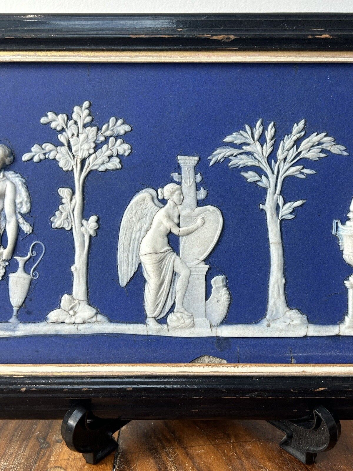 Wedgwood 18th Century Plaque Extremely Rare Large Framed photo Art