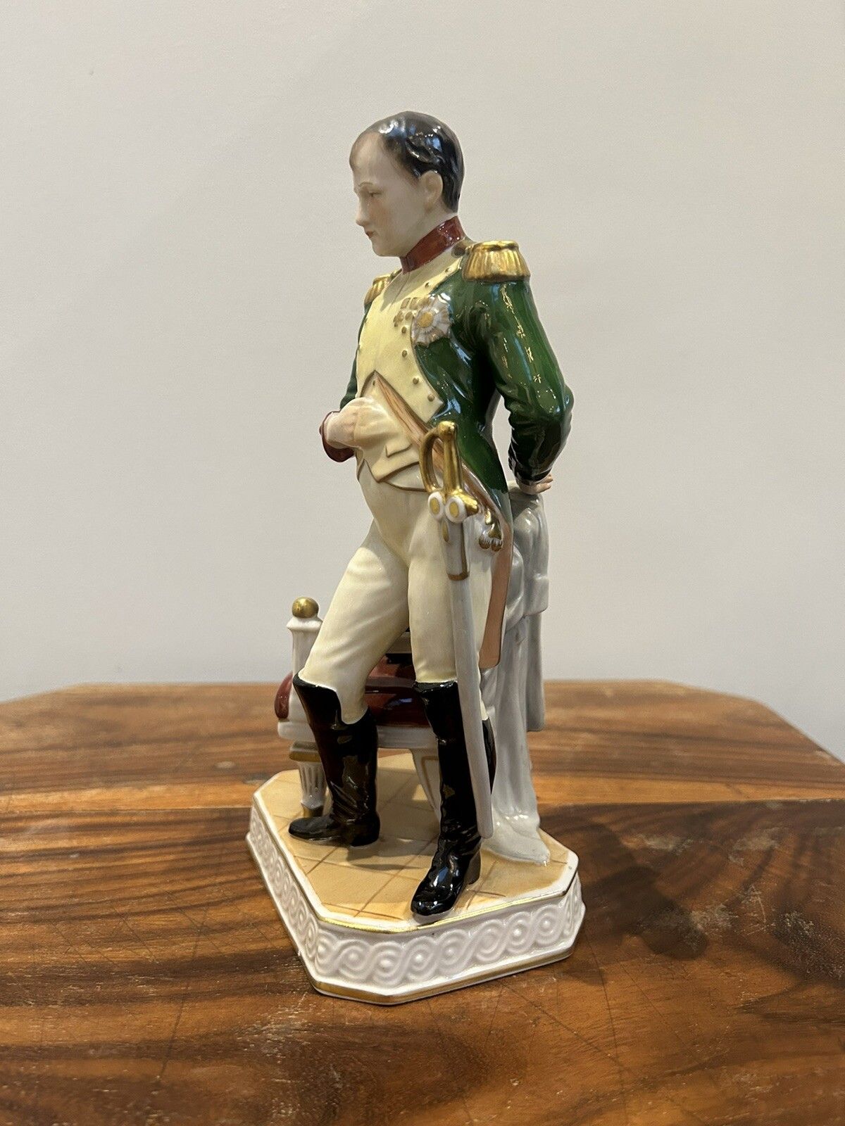 Rudolf Kammer German Porcelain Napoleon Bonaparte Figurine Bust photo for sale