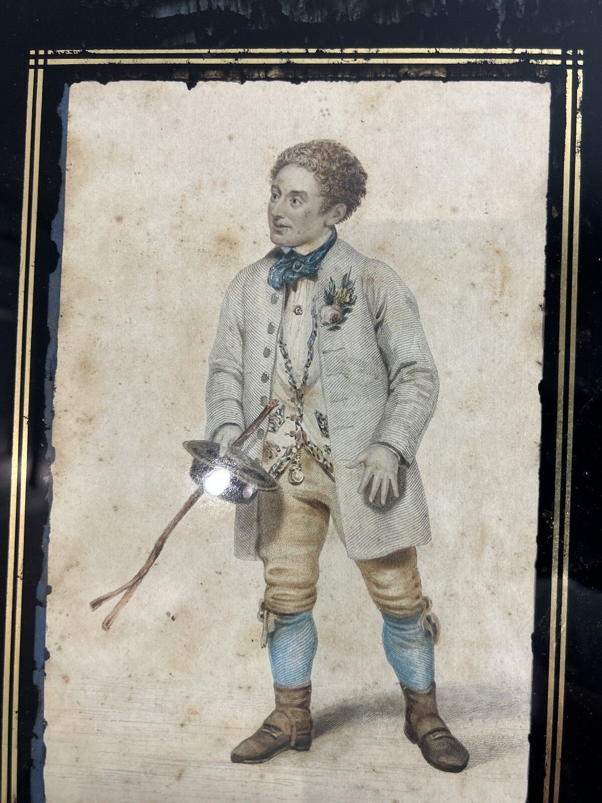 photo for sale 1822 Set Of Four High Quality Hand Coloured Engravings Framed Shakespear