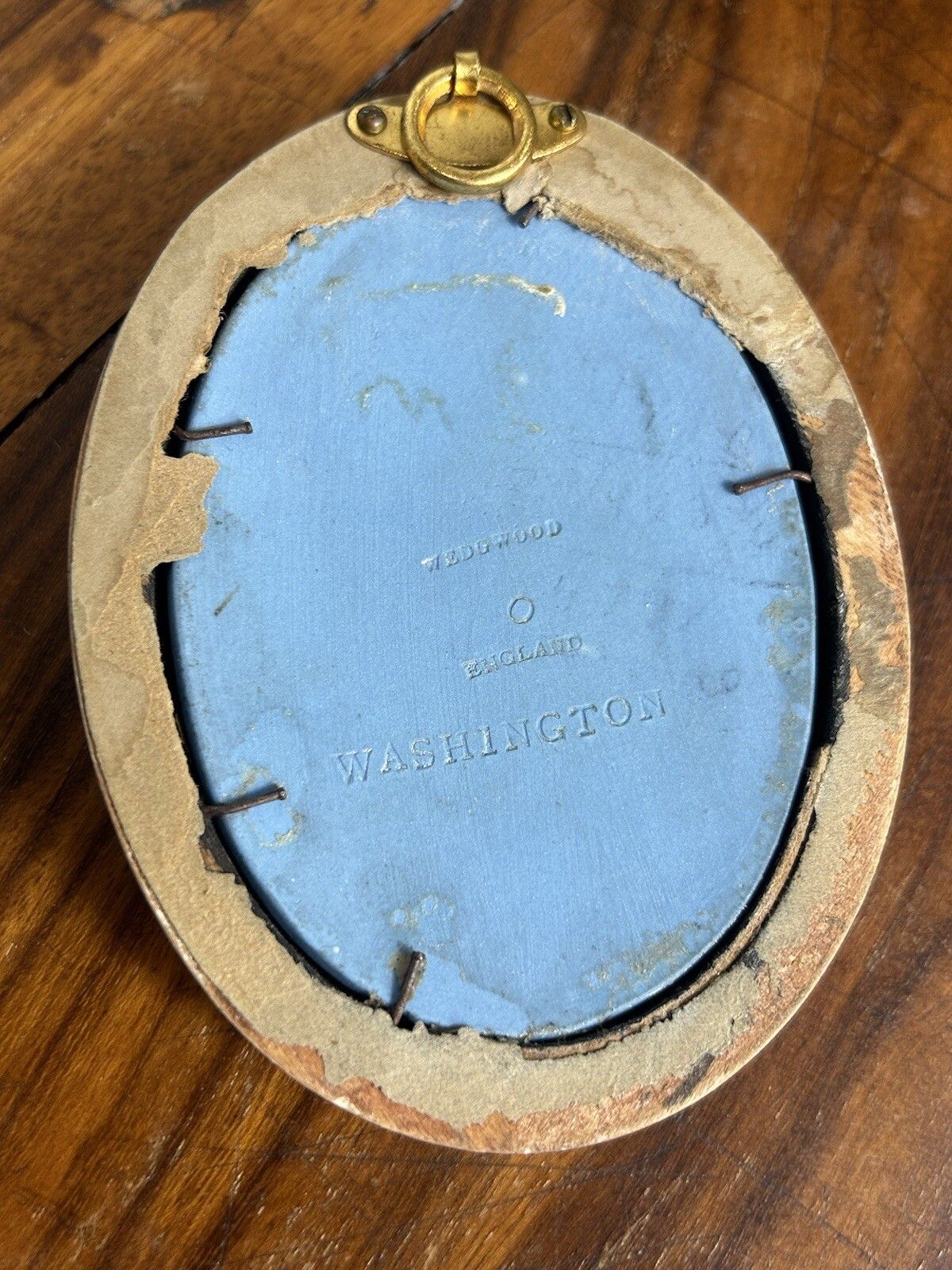 Wedgwood Jasperware Medallion George Washington Plaque Bentley Framed photo Home Decor