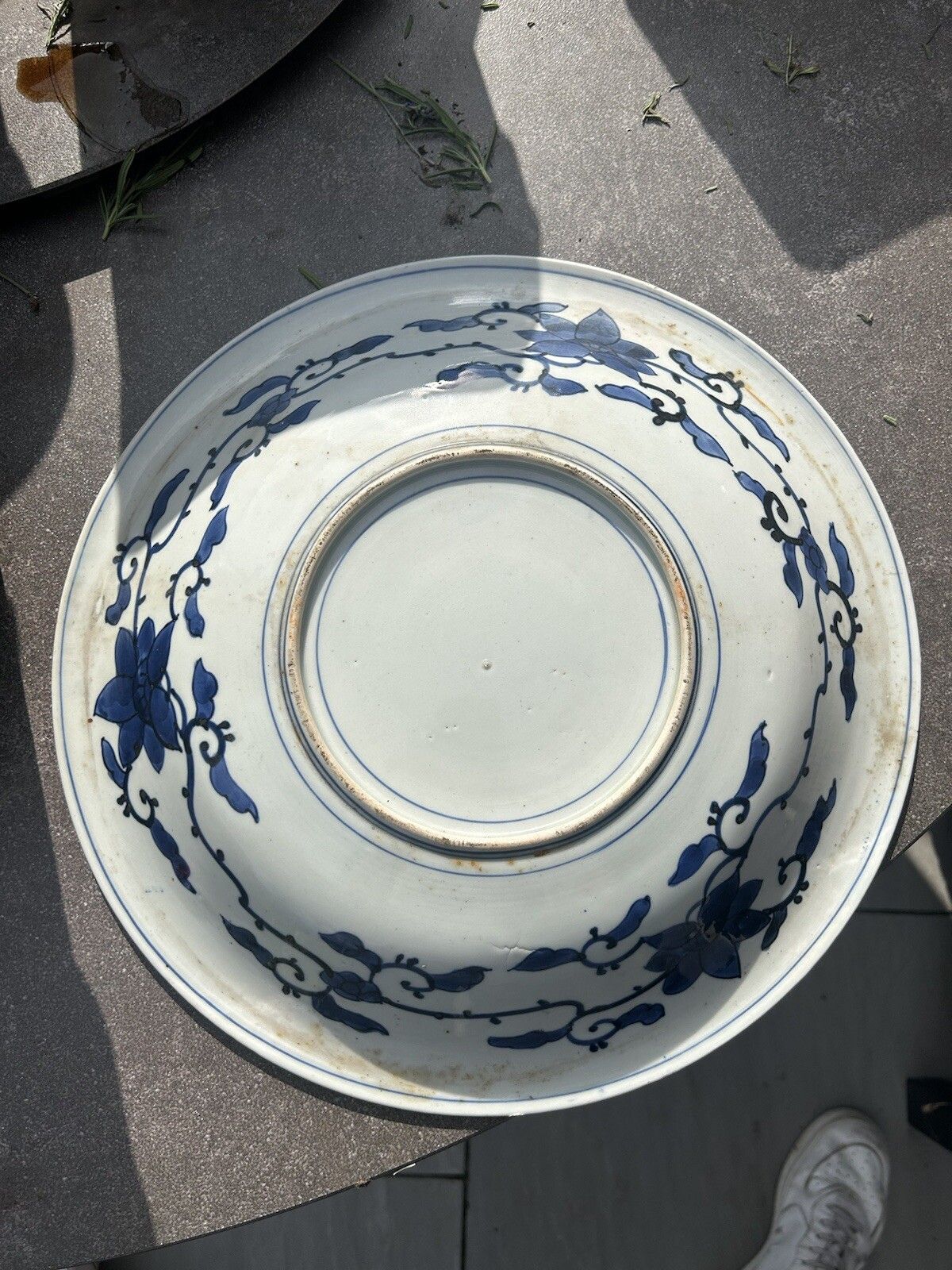 photo furniture Japanese Imari Charger Shallow Bowl 37cm Japanese Porcelain Dish