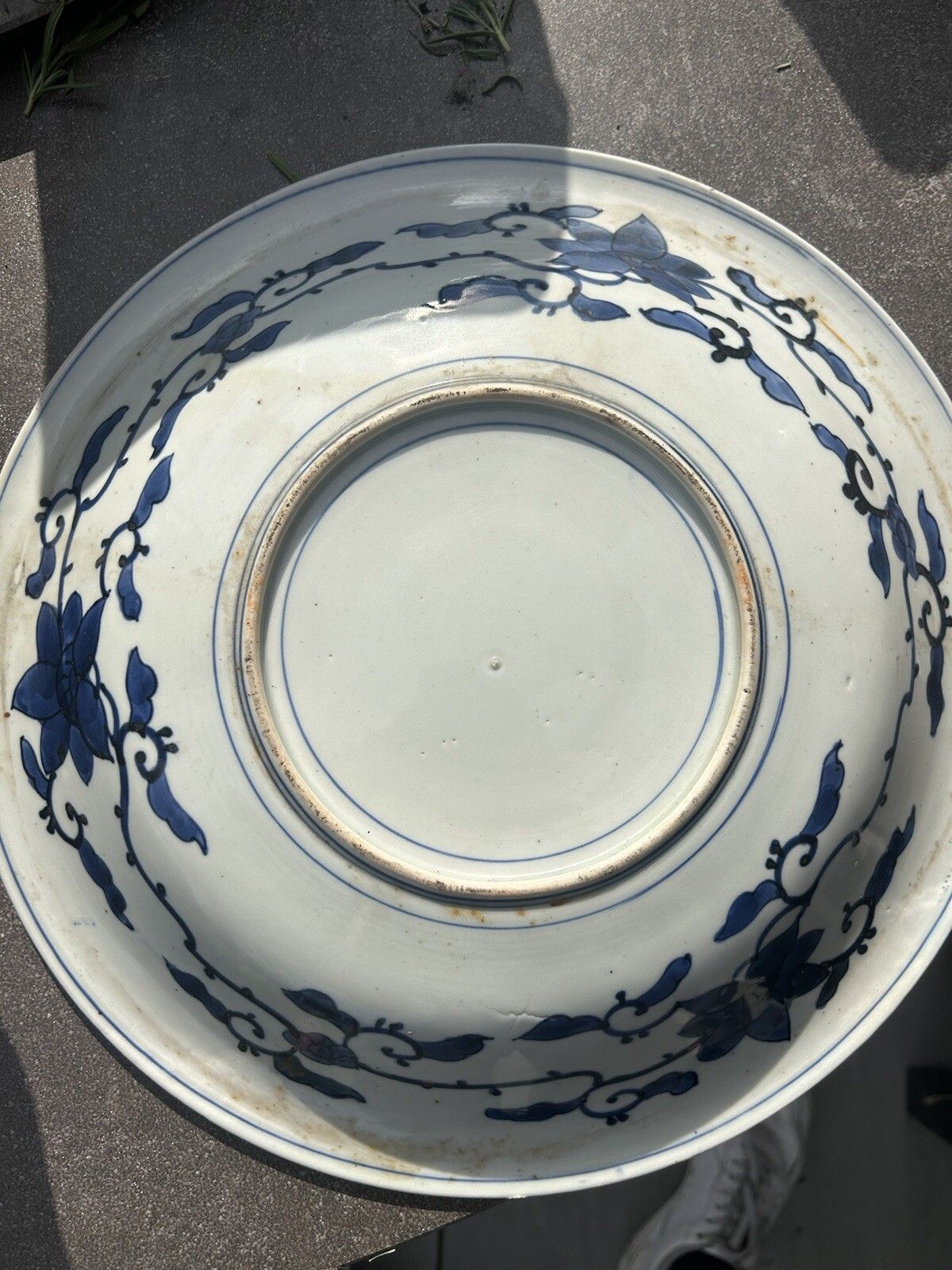 photo for sale Japanese Imari Charger Shallow Bowl 37cm Japanese Porcelain Dish