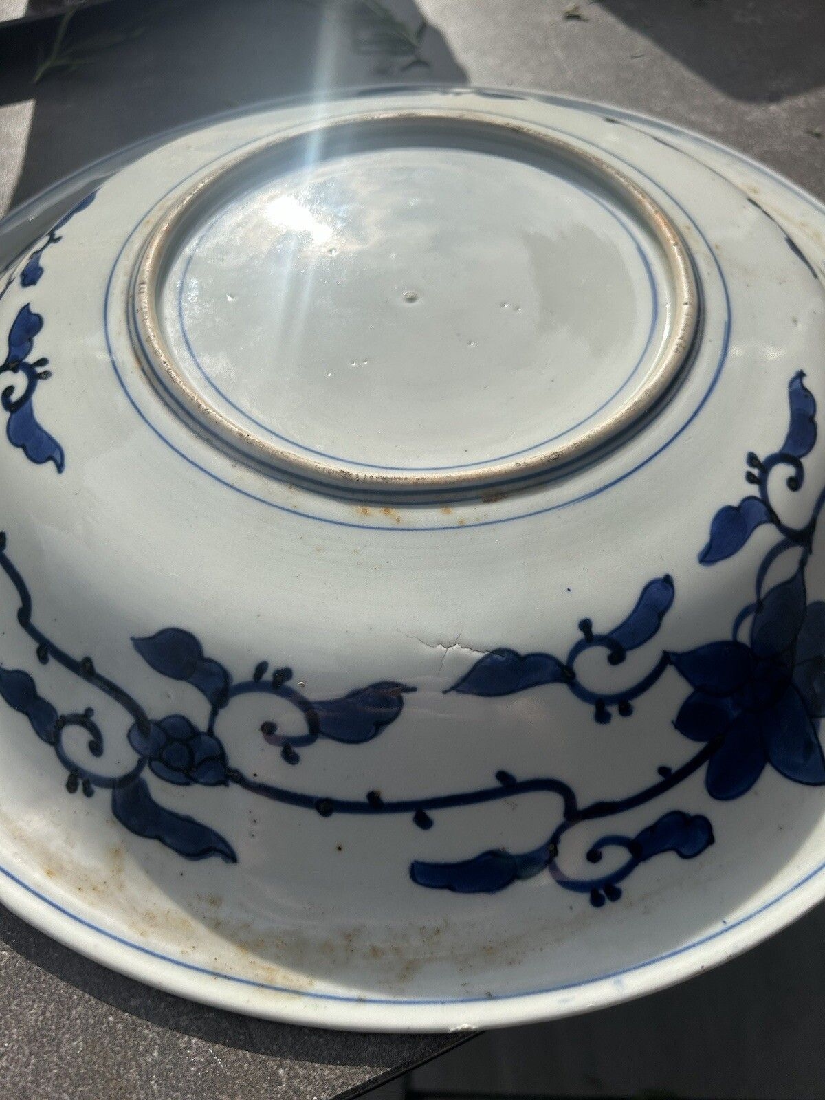 Home Decor Japanese Imari Charger Shallow Bowl 37cm Japanese Porcelain Dish photo