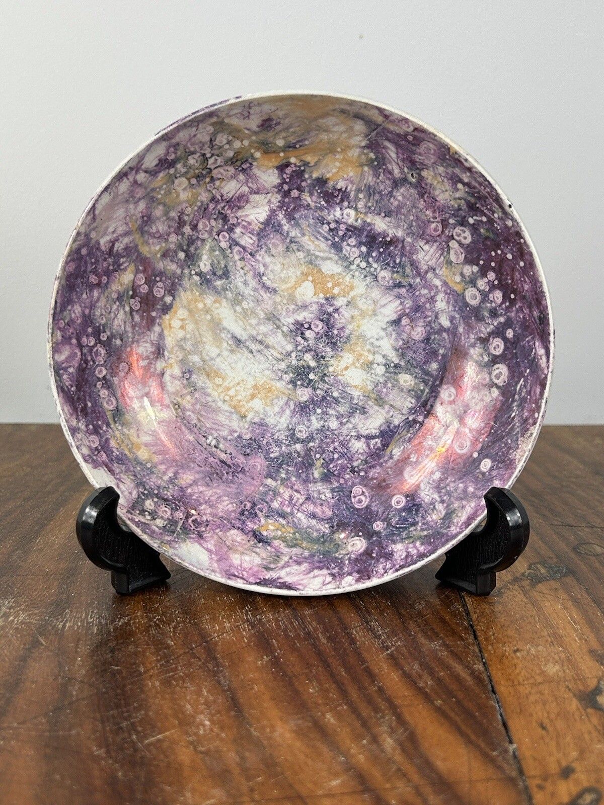 Wedgwood Moonlight Lustre Cup Dish 1820’s Georgian Porcelain