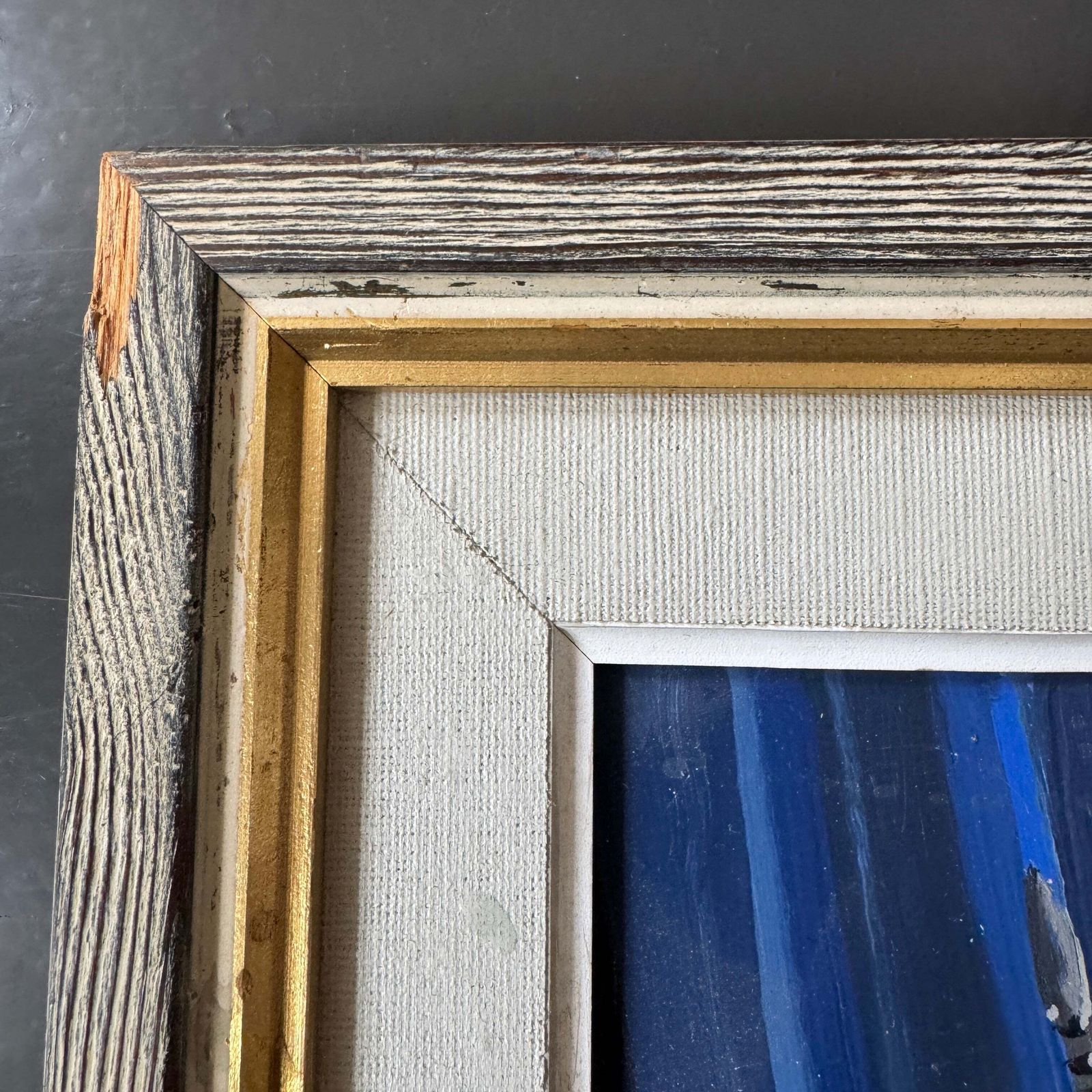 Palette And Petals. Vintage Mid Century Swedish Oil Painting. photo 302.0