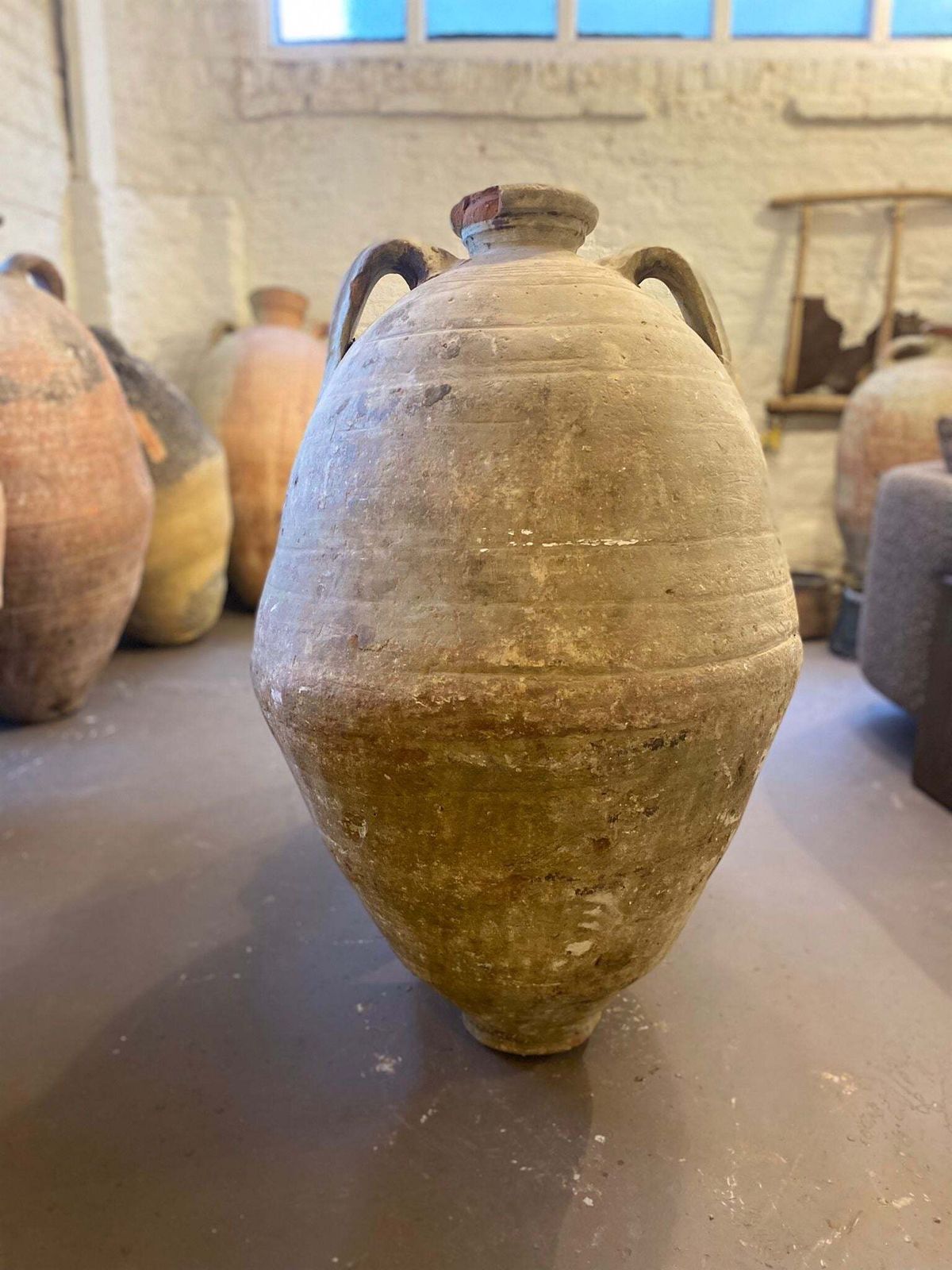 Tifl – 19th Century Tunisian Olive Pot photo for sale