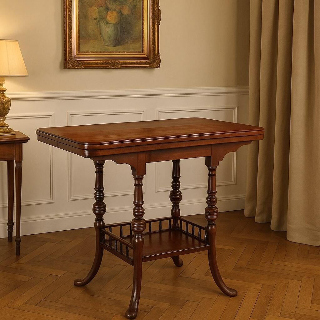Coffee Table Victorian Mahogany England XIX Century photo furniture