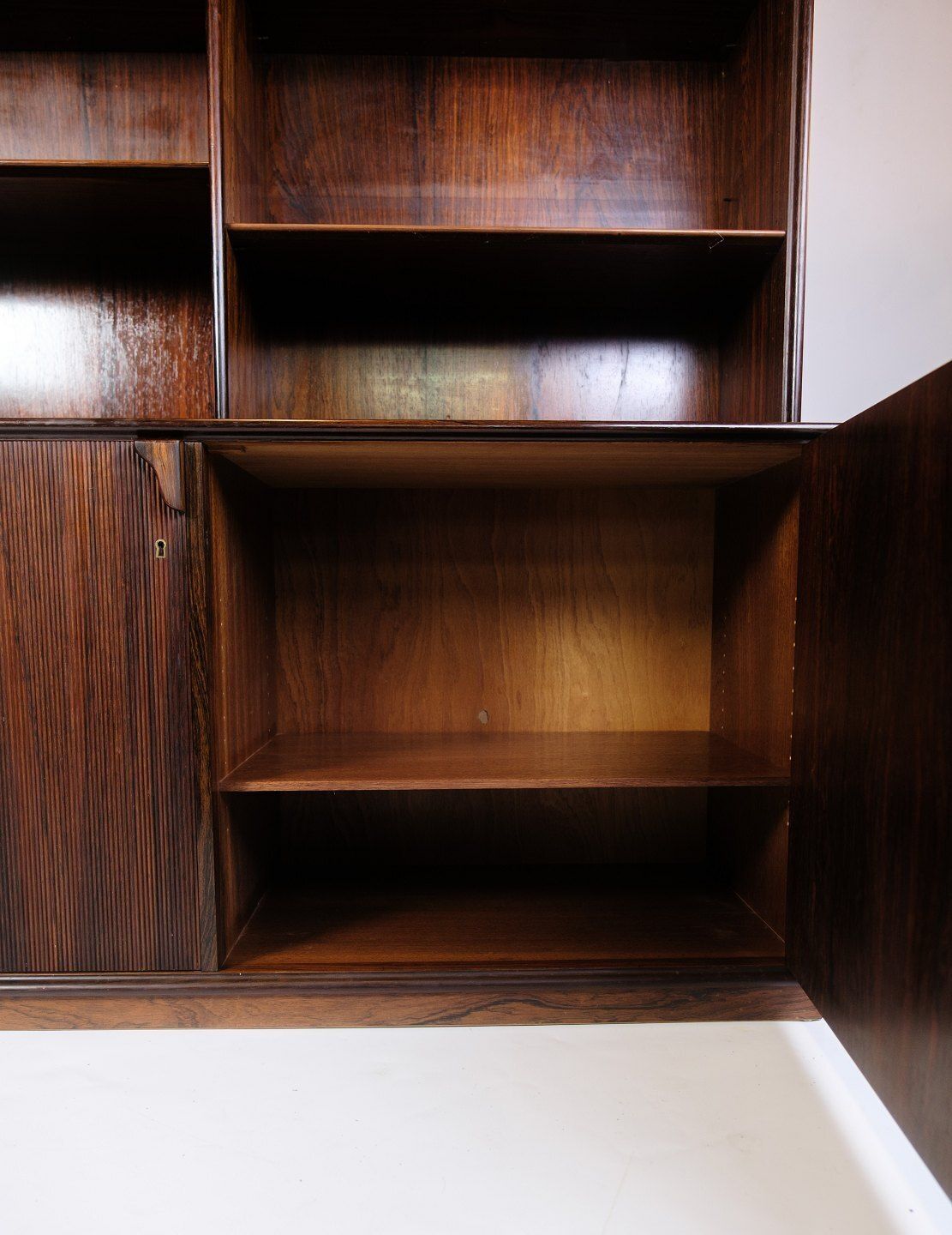 Bookcase In Rosewood By Frode Holm From Illums Bolighus Copenhagen  From 1960s photo buy