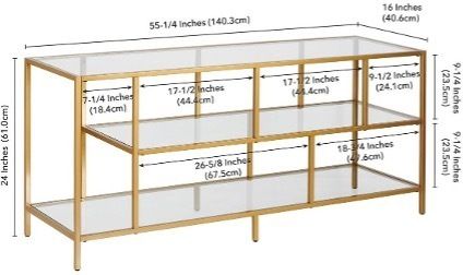Winthrop Alphin Tv Stand   Aged Steel Colour photo furniture