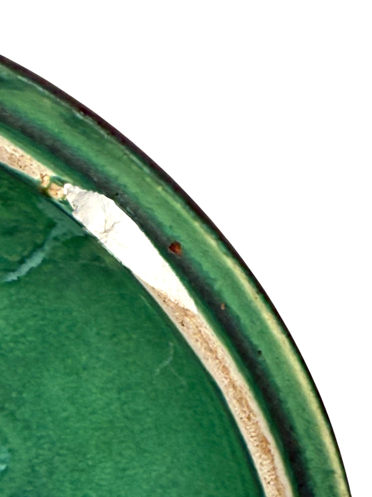 Art Deco Green Ceramic Bowl / Vide Poche, Angelo Biancini, Società Ceramica Italiana, Laveno Italy 1930s photo 600.0