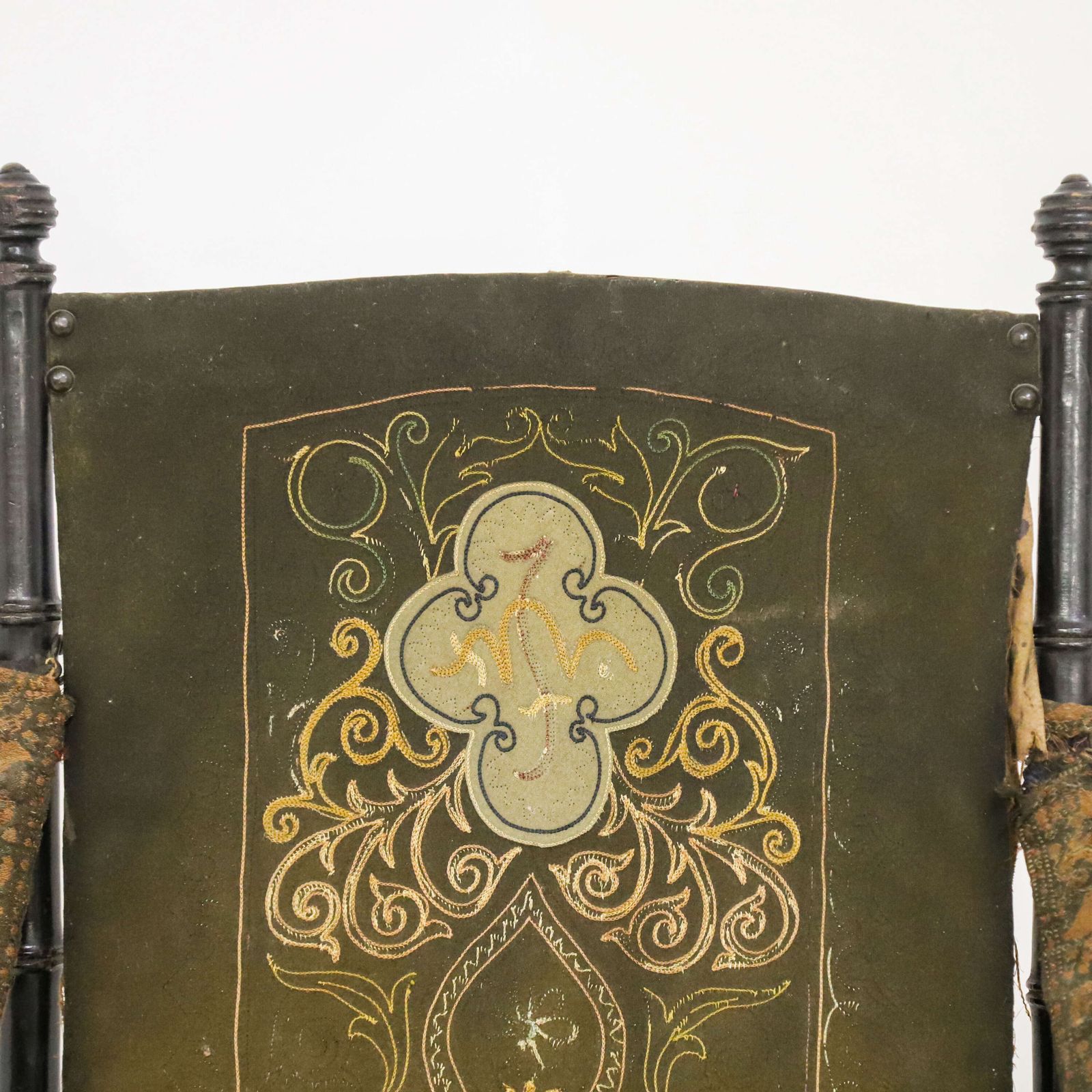 Antique French Louis Philippe I (1830 1848) Ladies Campaign Folding Chair photo for sale