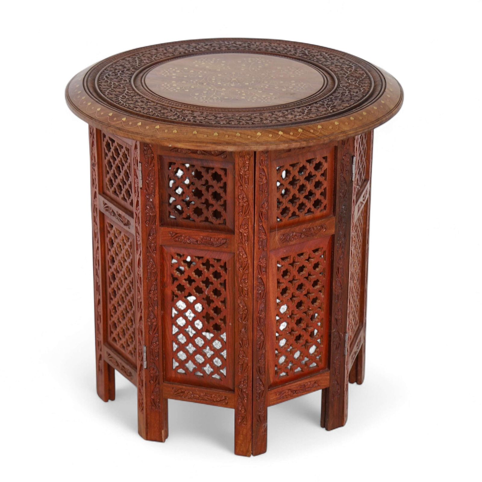 Exquisite Indian Side Or Travelling Tea Table   Timeless Heritage