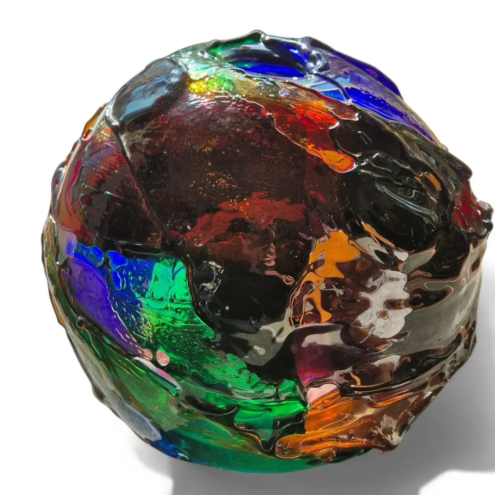 Vase Sculpture In The Spirit Of Gae Aulenti, Murano, Italy, Signed, Circa 1990 photo furniture