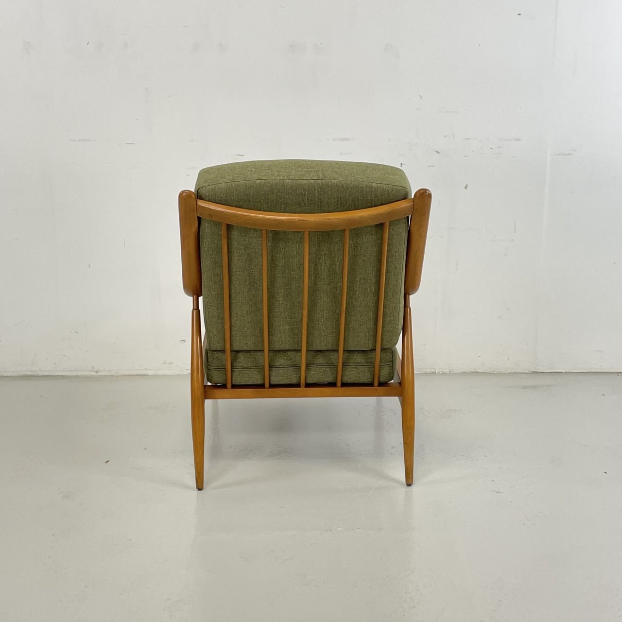 1960s Lounge Chair By Scandart In Green photo buy