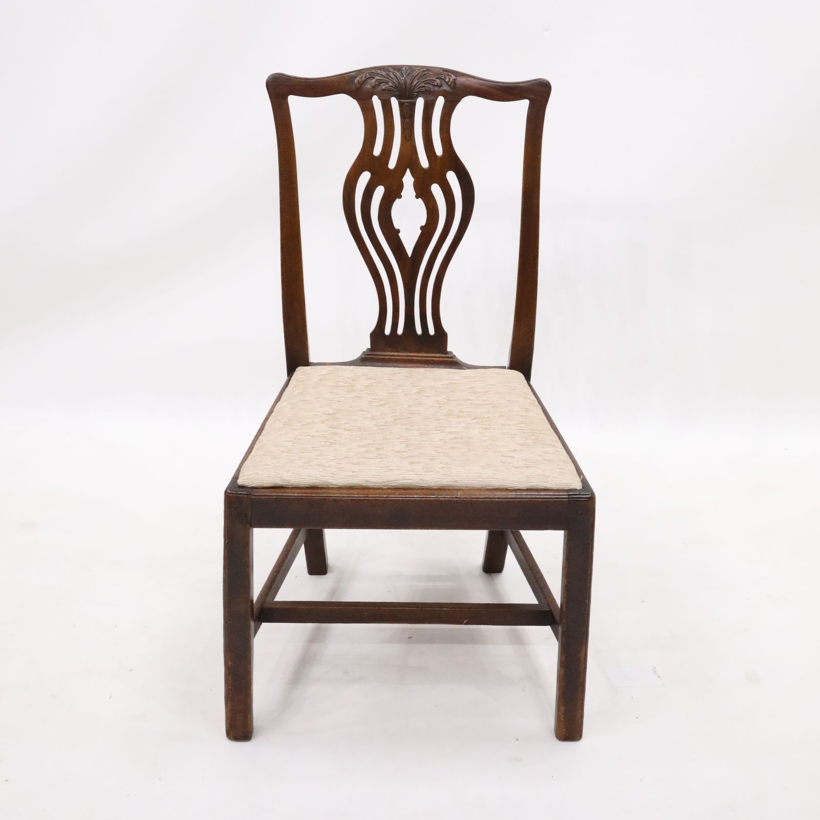 2 Oak Georgian Dining Hall Bedroom Chairs Drop In Seat Free Uk Delivery photo furniture