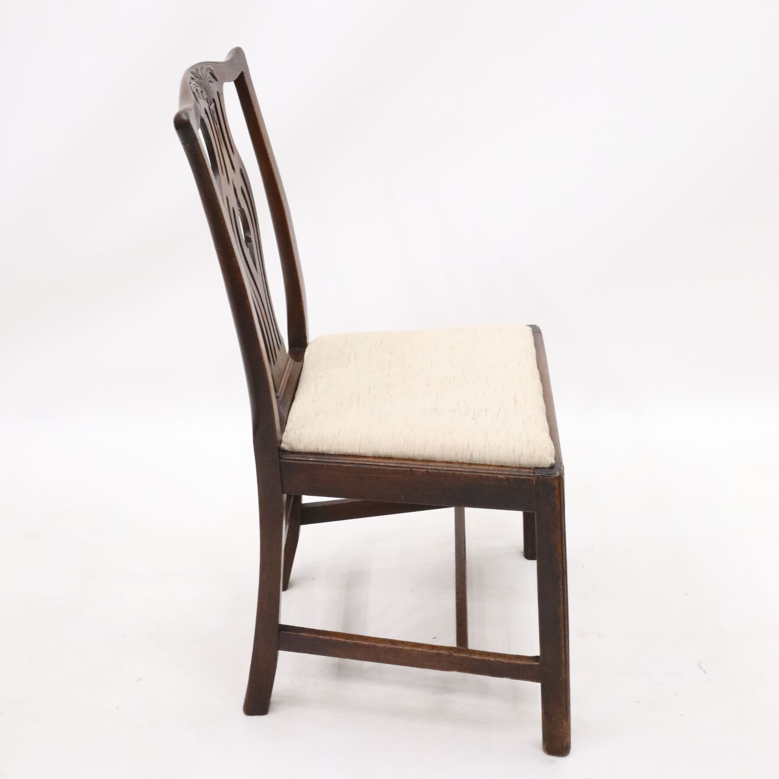 photo for sale 2 Oak Georgian Dining Hall Bedroom Chairs Drop In Seat Free Uk Delivery