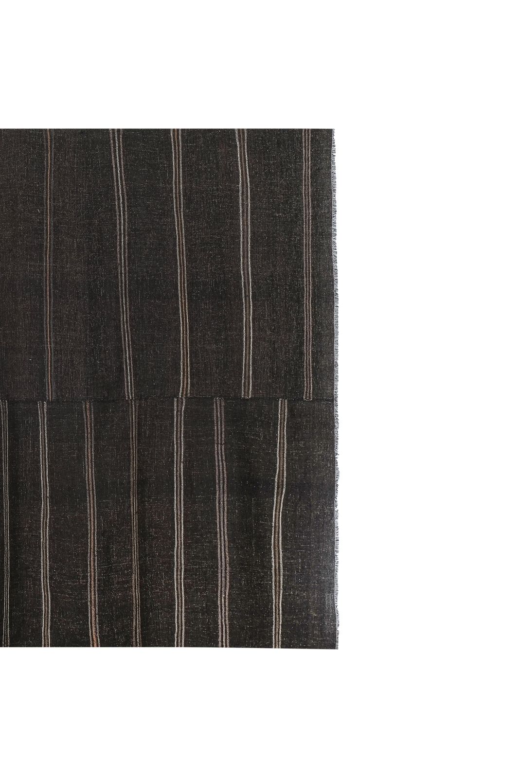 Mid 20th Century Nomadic Natural Goat Hair Turkish Kilim 289 X 370 Cm photo Textiles