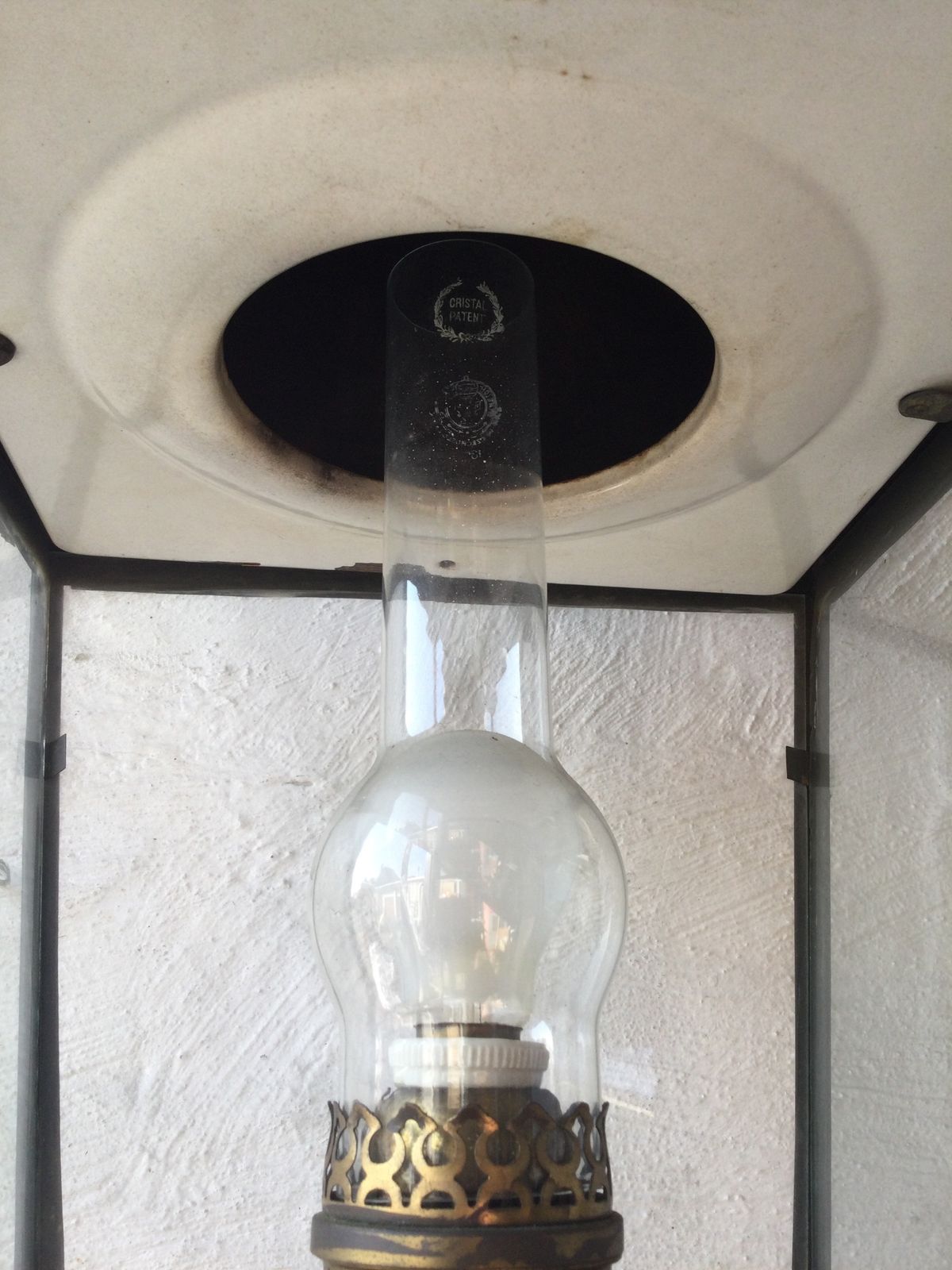 photo furniture This Old Lamppost Is Converted From A Oil Lamp To A Electric Lamppost