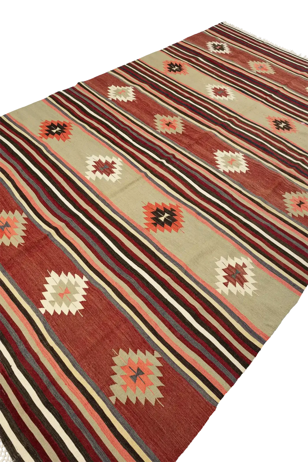 Denizli Vintage Kilim 274x160cm photo Textiles
