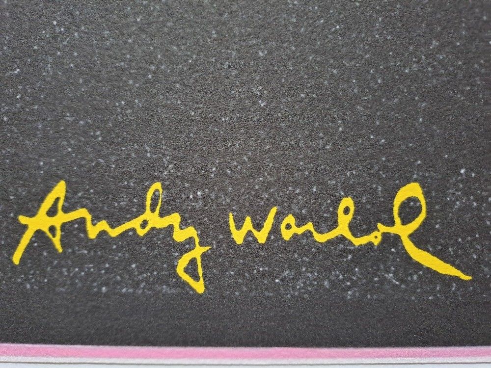 1980er Andy Warhol Signierte Limitierte Lithographie Mickey Mouse photo for sale