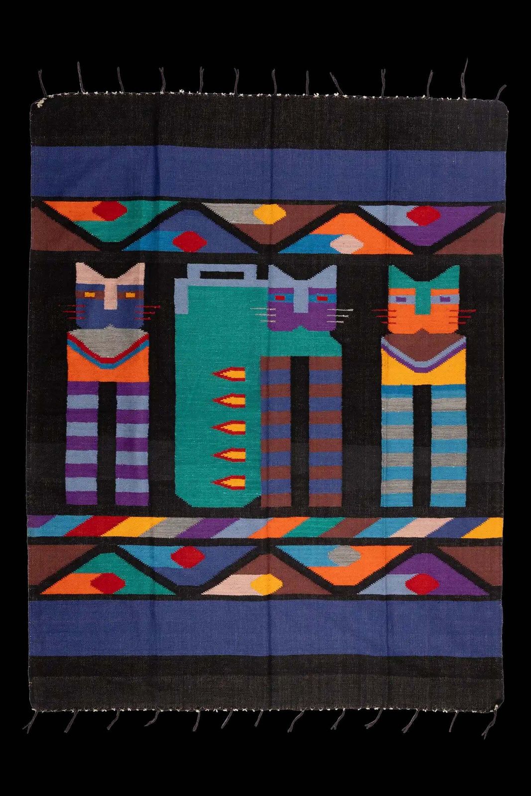 Guatemala Vintage Kelim 205x160cm
