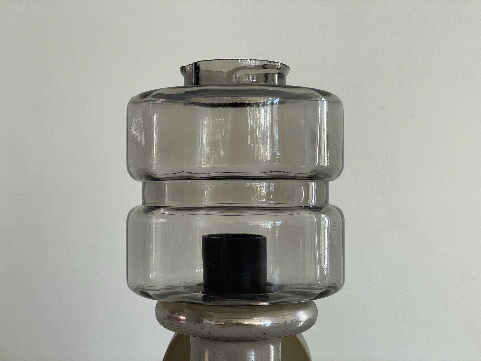 photo furniture Brass And Glass Pair Of Sconces By N Leuchten, 1960s, Germany