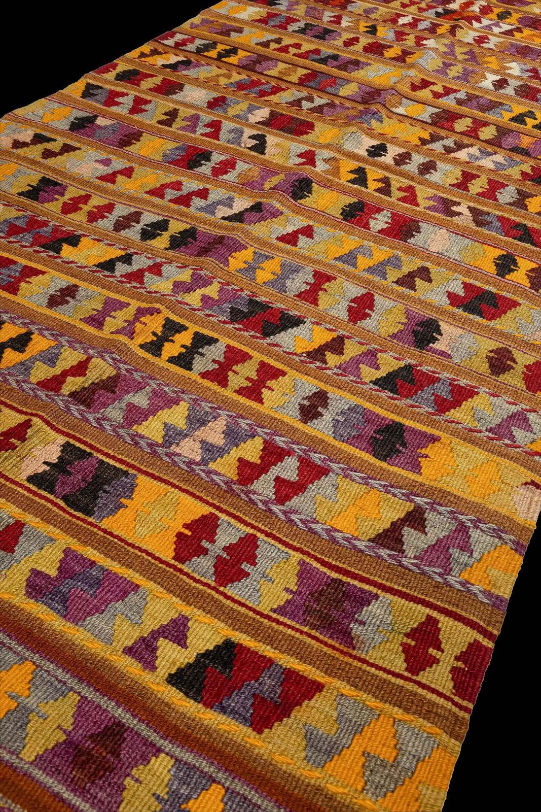 Cal Vintage Kilim 278x100cm, 1960s photo for sale