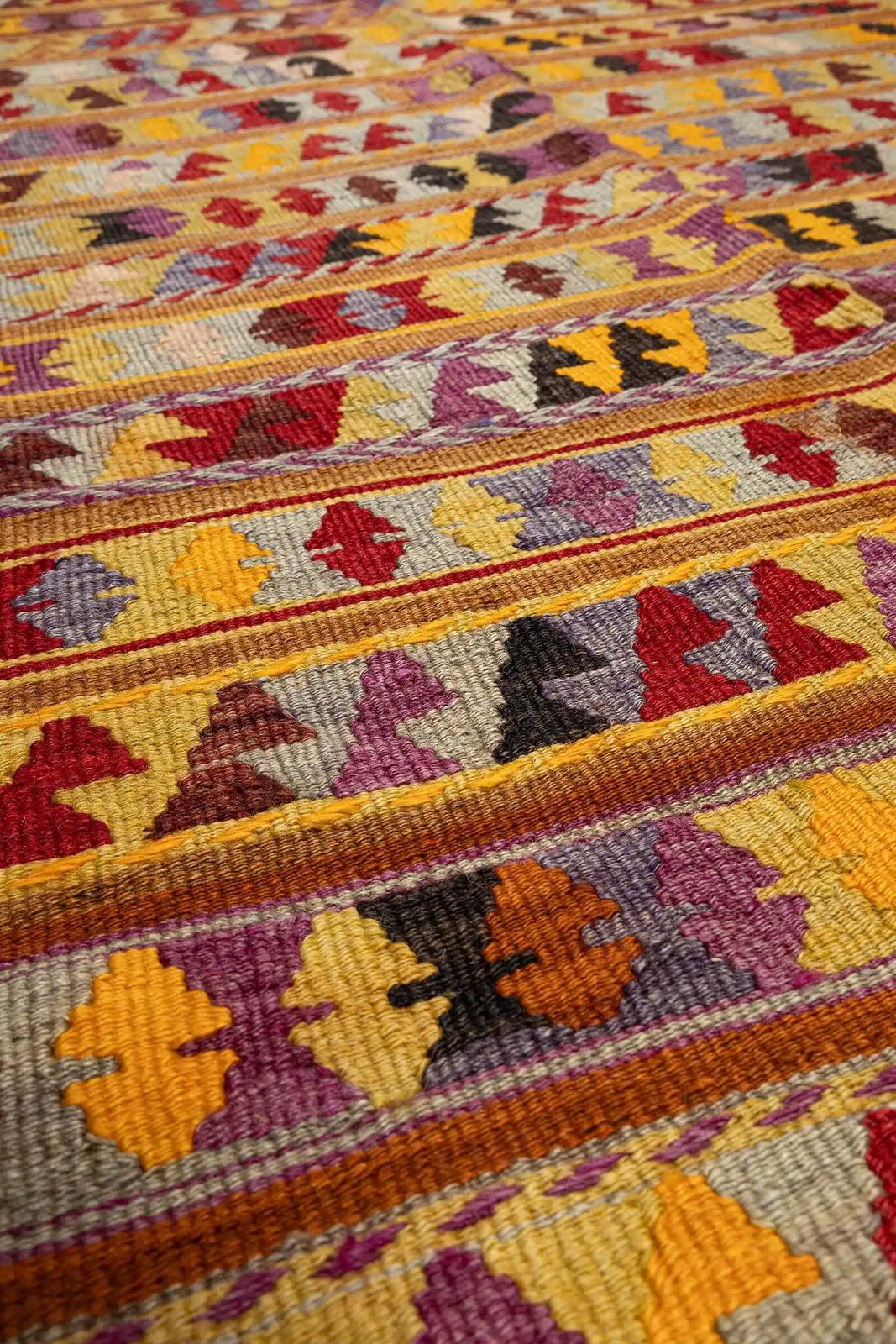 Cal Vintage Kilim 278x100cm, 1960s photo Textiles