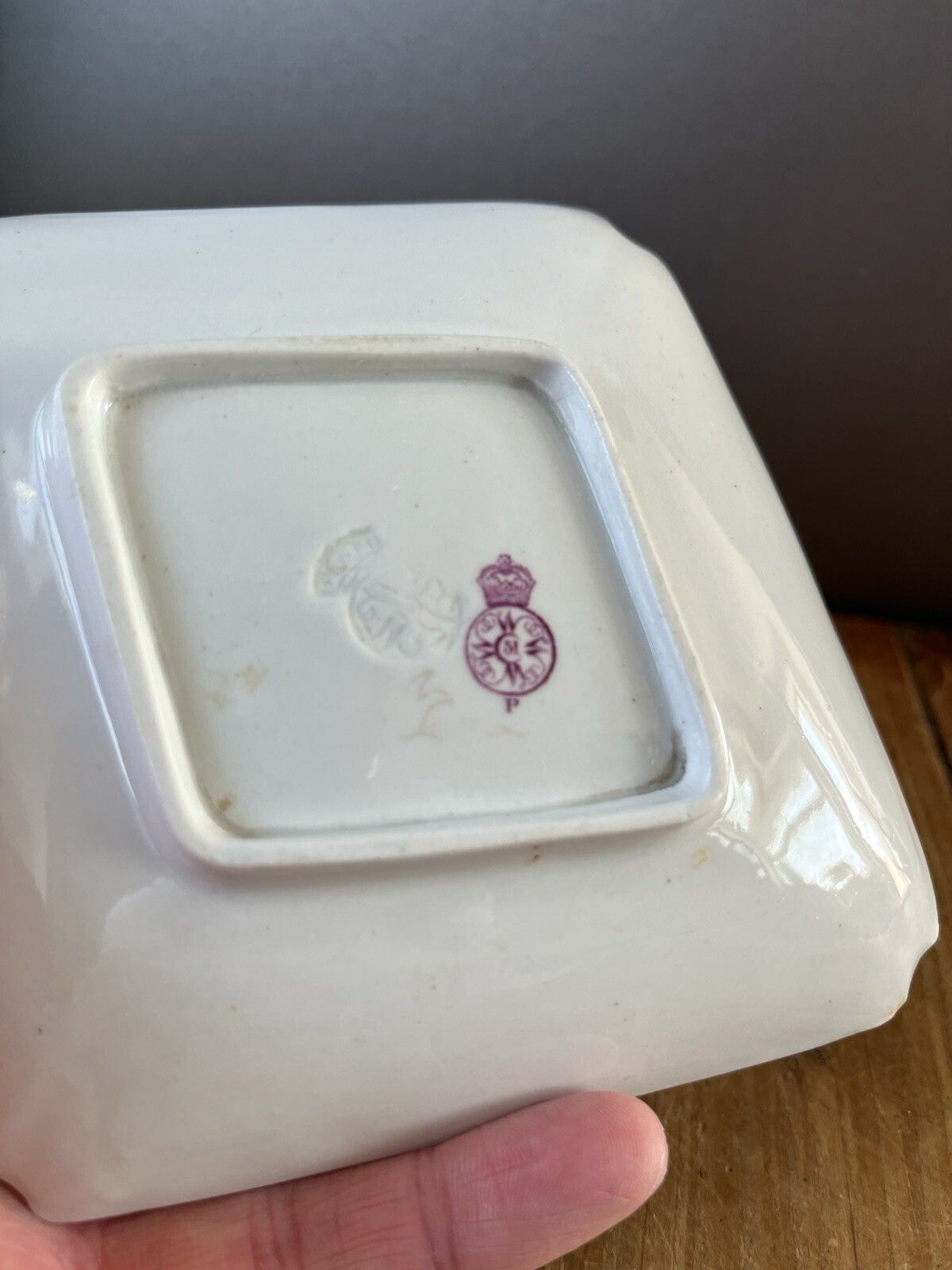 Rare Antique 1879 Royal Worcester Aesthetic Movement Japonisme Ashtray Or Saucer photo vinterior