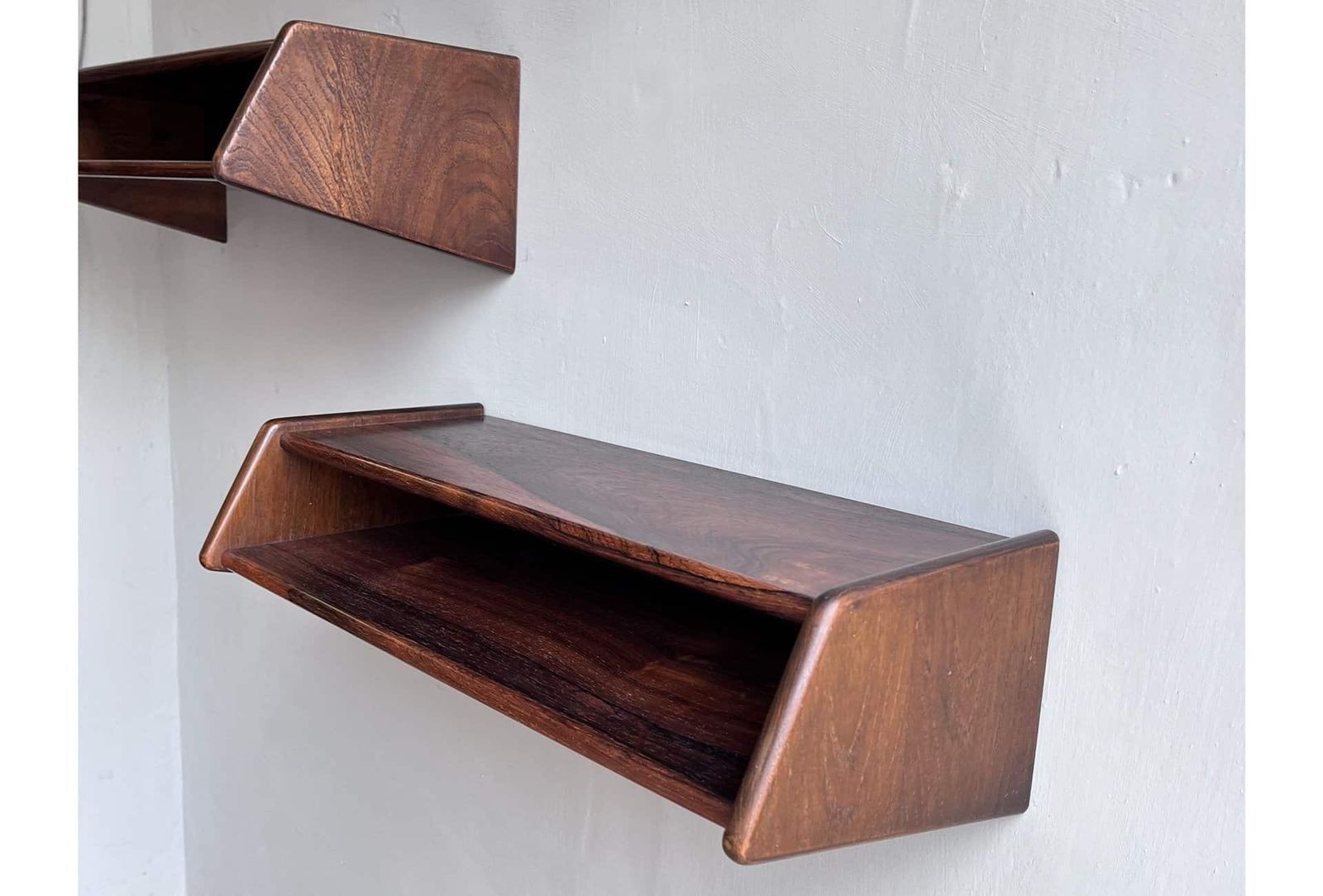 Kai Kristiansen For Aksel Kjersgaard Danish Floating Shelves 1960's