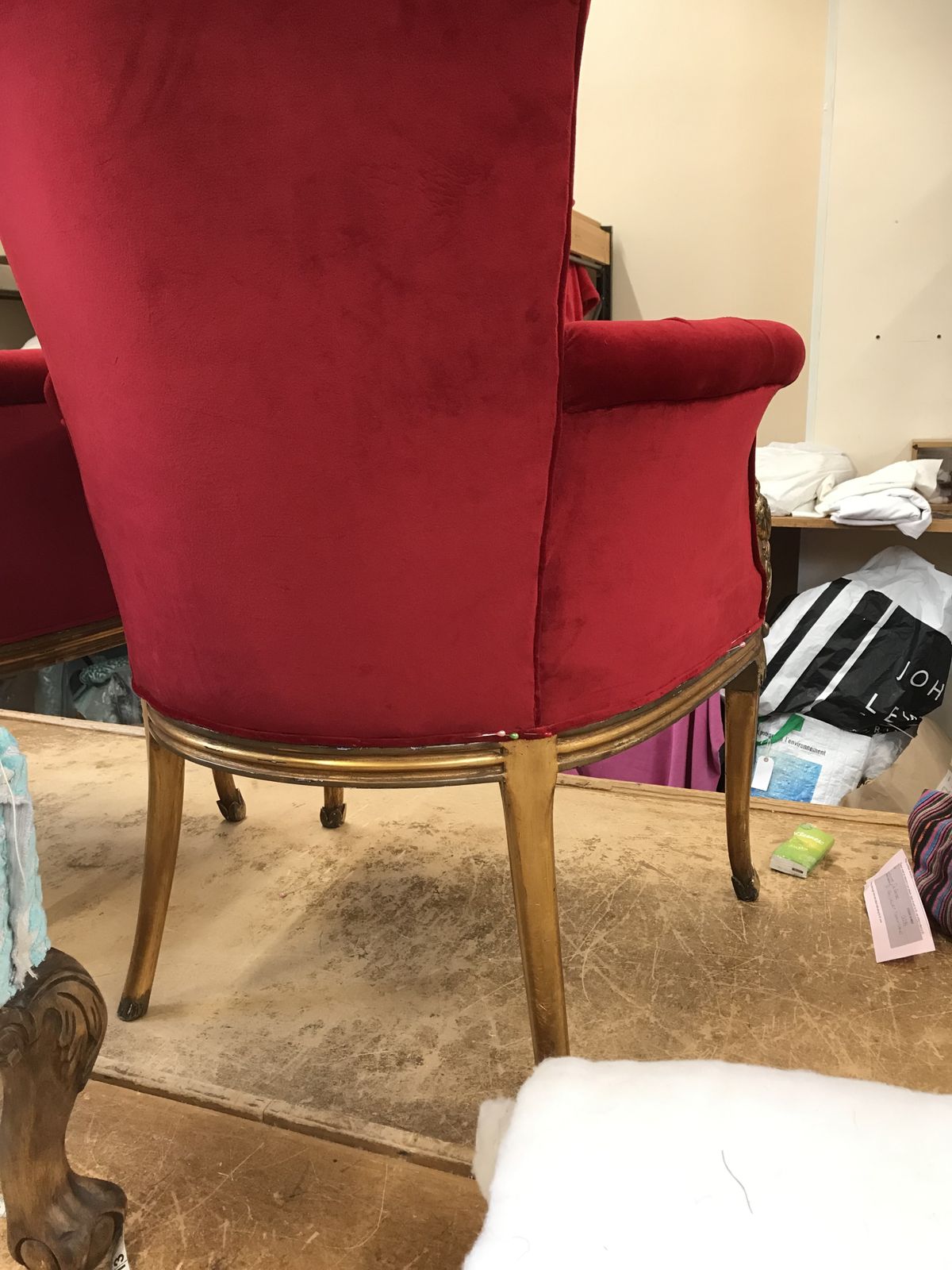 Newly Upholstered’the Coach House’ Chairs