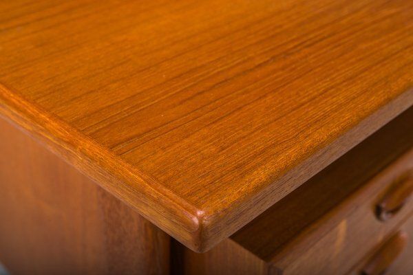 Danish Teak Desk By Kai Kristiansen For Fm Møbler, 1960s photo buy
