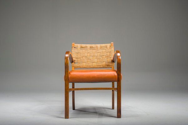 Bauhaus Armchair By Axel Larsson For Bodafors, 1930s photo vintage