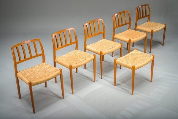 Model 83 Dining Chairs In Teak By Niels Otto Møller For J.L. Møllers, 1960s, Set Of 6 photo 3147.0