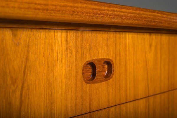Furniture Mid Century Scandinavian Modern Teak Sideboard By Harry østergaard For Randers Møbelfabrik, 1960s photo