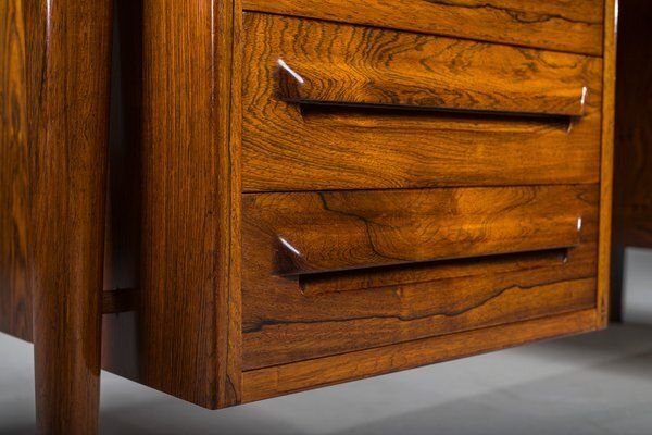 photo for sale Danish Modern Executive Desk By Ib Kofod Larsen For Faarup Møbelfabrik, 1960
